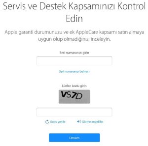 Apple Garanti ve Seri Numarası Sorgulama Nasıl Yapılır Cepkolik