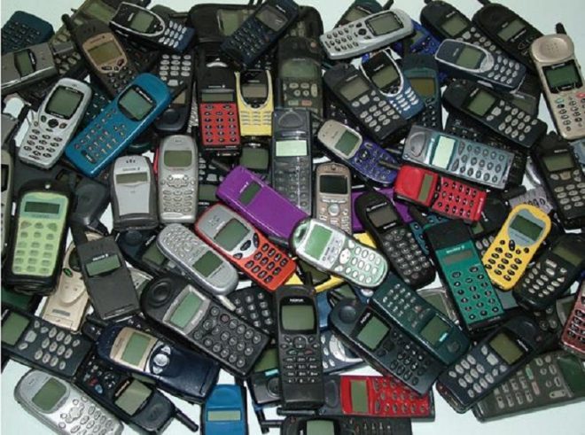 evlerde bulunan atık telefonlar