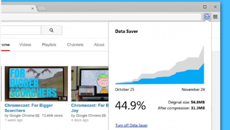 Chromeda Veri Tasarrufu Özelliği Google Chrome
