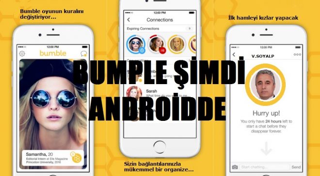 Bumble ANDROİDDE