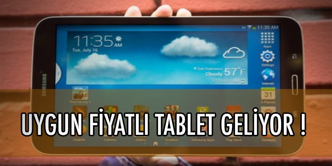 Samsung 8 inçlik Tablet İle Geliyor.