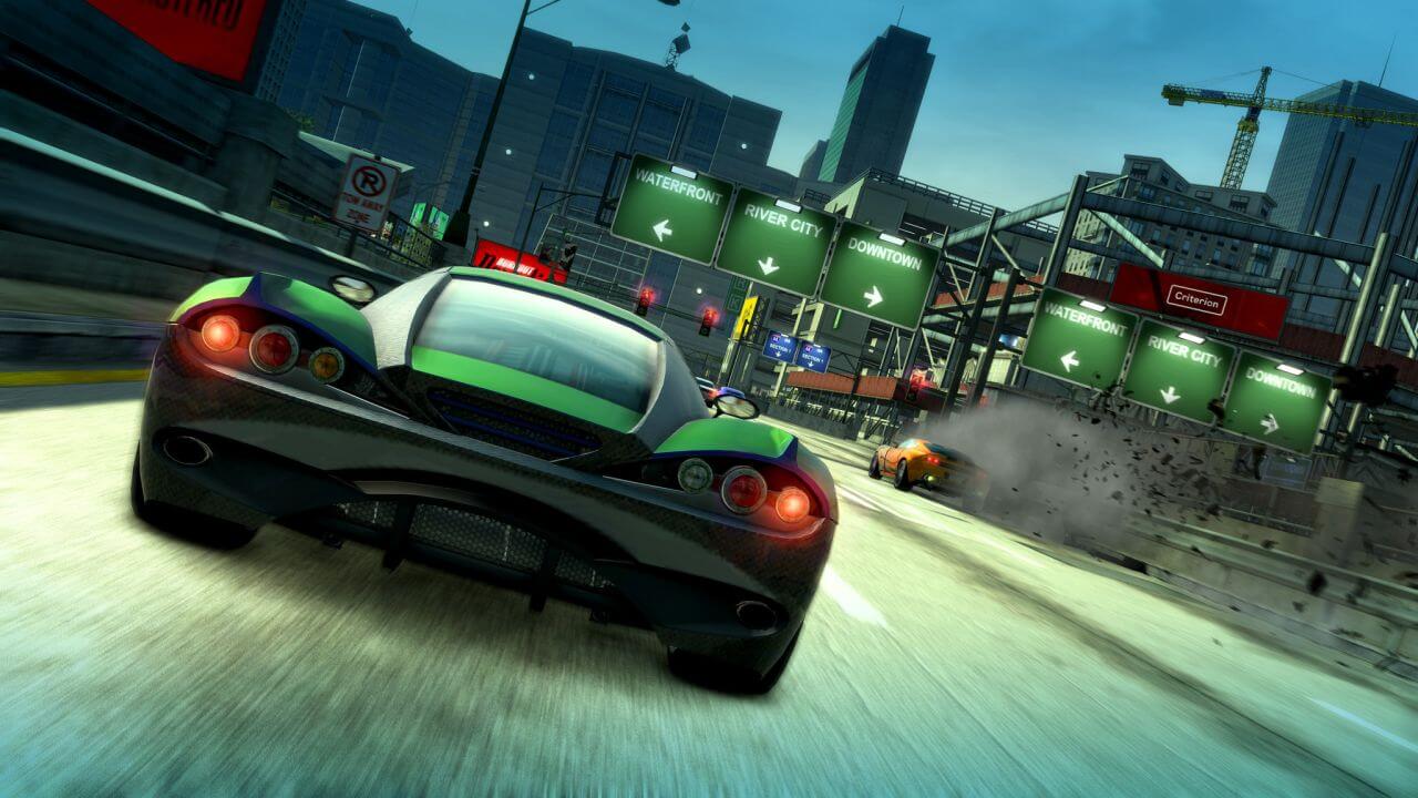 Burnout Paradise Remastered, PS4 için Göründü