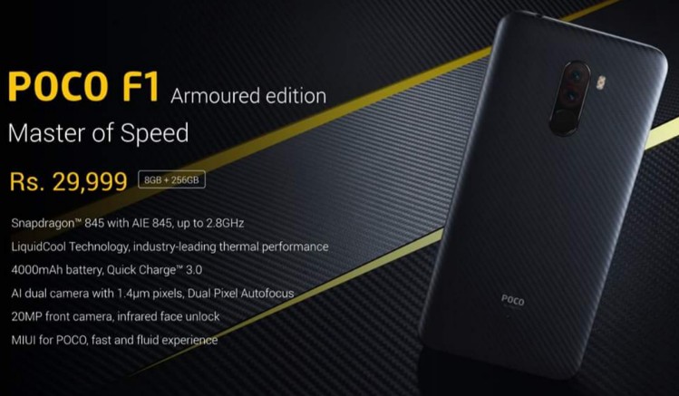 Xiaomi Pocophone F1 Armoured Edition