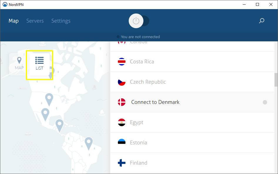 nordvpn wont connect