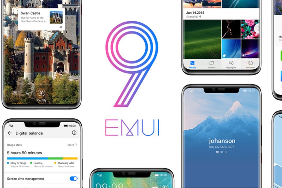 Huawei Mate 20 lite EMUI 9