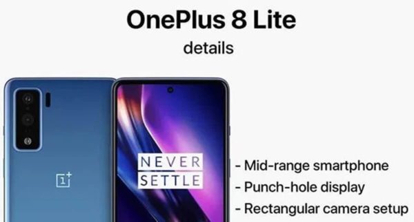 OnePlus 8 Lite Tasarım Detayları