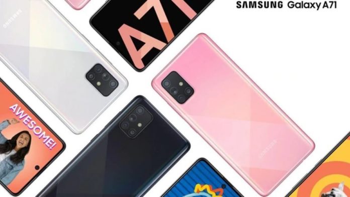 samsung a71 geekbench