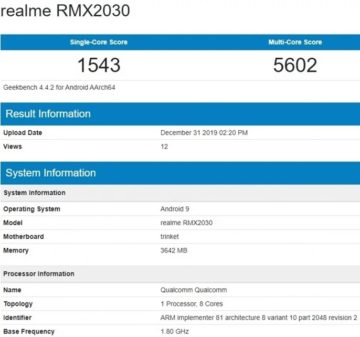 realme-5i-geekbench