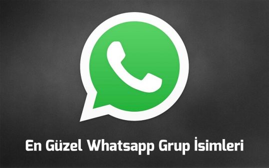 Whatsapp komik grup isimleri