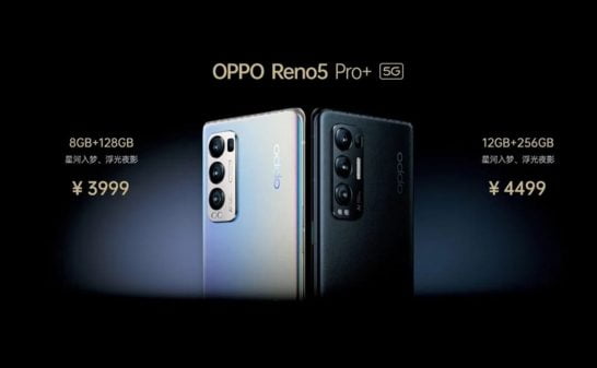 Oppo Reno5 Pro + 5G