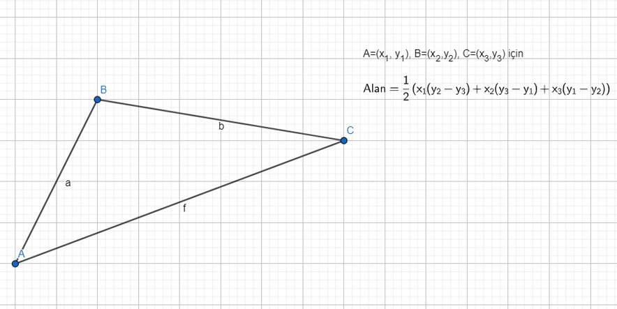 analitik geometri formülleri