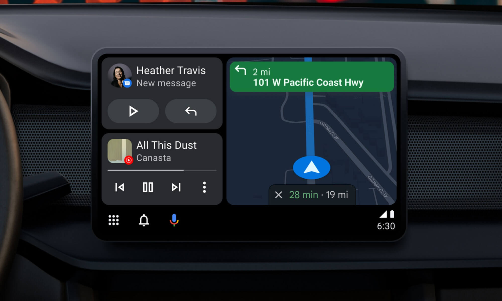 Android Auto da Ekran G r nt s Nas l Al n r Cepkolik