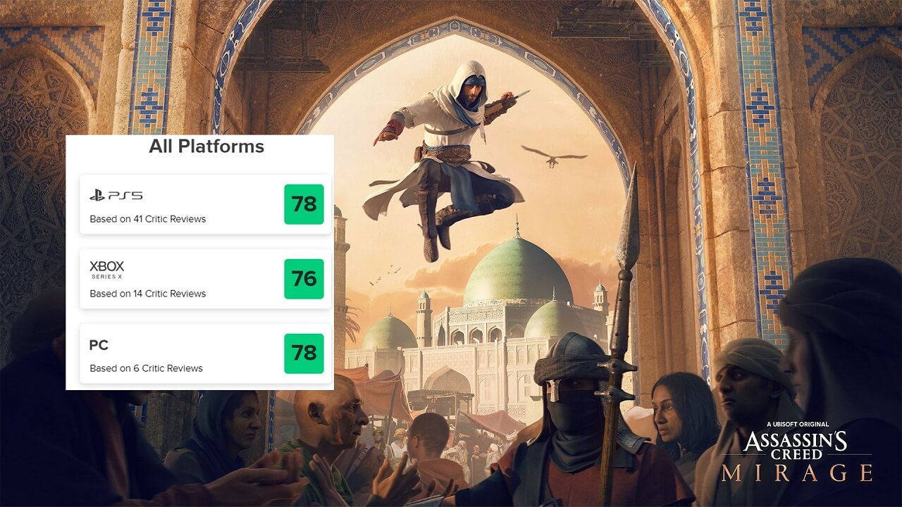 Assassin's Creed Mirage İnceleme Puanları Geldi